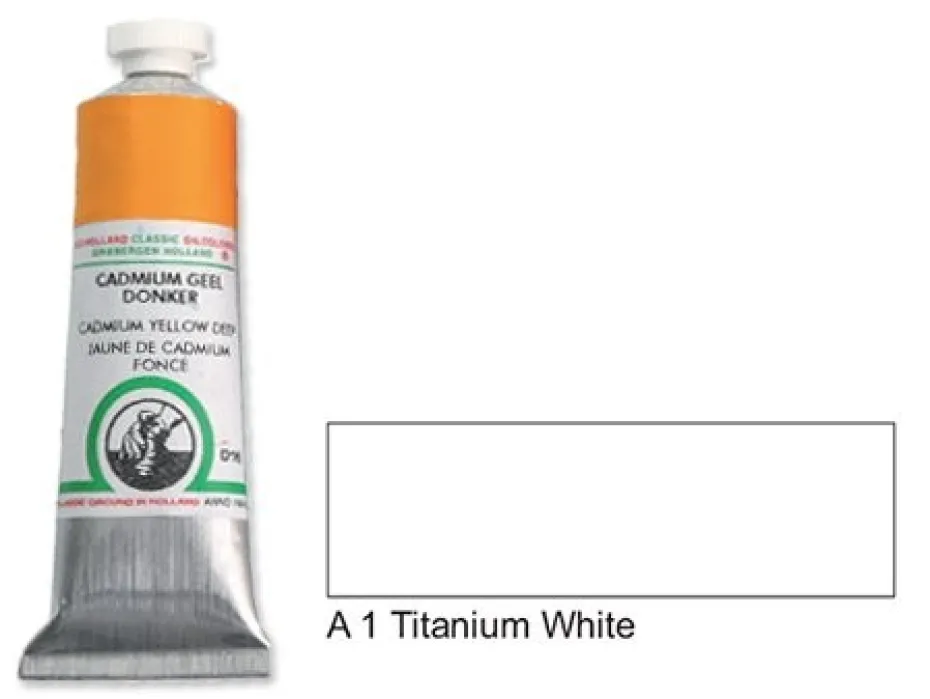 Old Holland 40ml, A1 Titaniumwhite