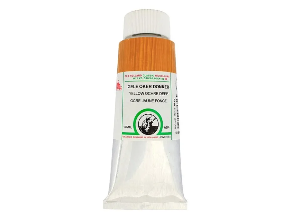 Old Holland 125ml, A54 Yellow Ochre Deep
