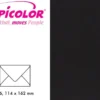 Papicolor Konvolutt C6 – 901 Sort – 6stk