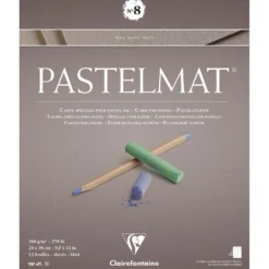 Pastelmat Pastellblokk – 24x30cm 12ark 360g – No 8 Brun