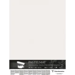 Pastelmat Pastellpapir – 50x70cm 5ark 360g – White