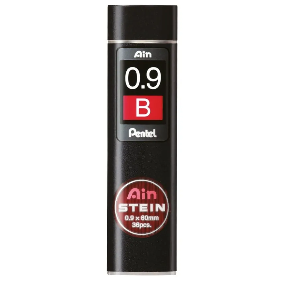 Pentel Blyminer – Ain Stein B – 0,9mm – 36stk