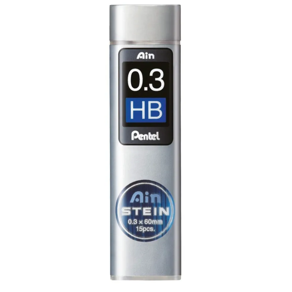 Pentel Blyminer – Ain Stein HB – 0,3mm – 15stk