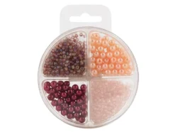 Perlesett – Rosa/Lilla – 4ass.