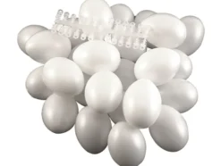 Plastegg m/oppheng – 60mm – 24stk