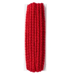 Prym Anorakksnor 4mm 3 meter – Rød