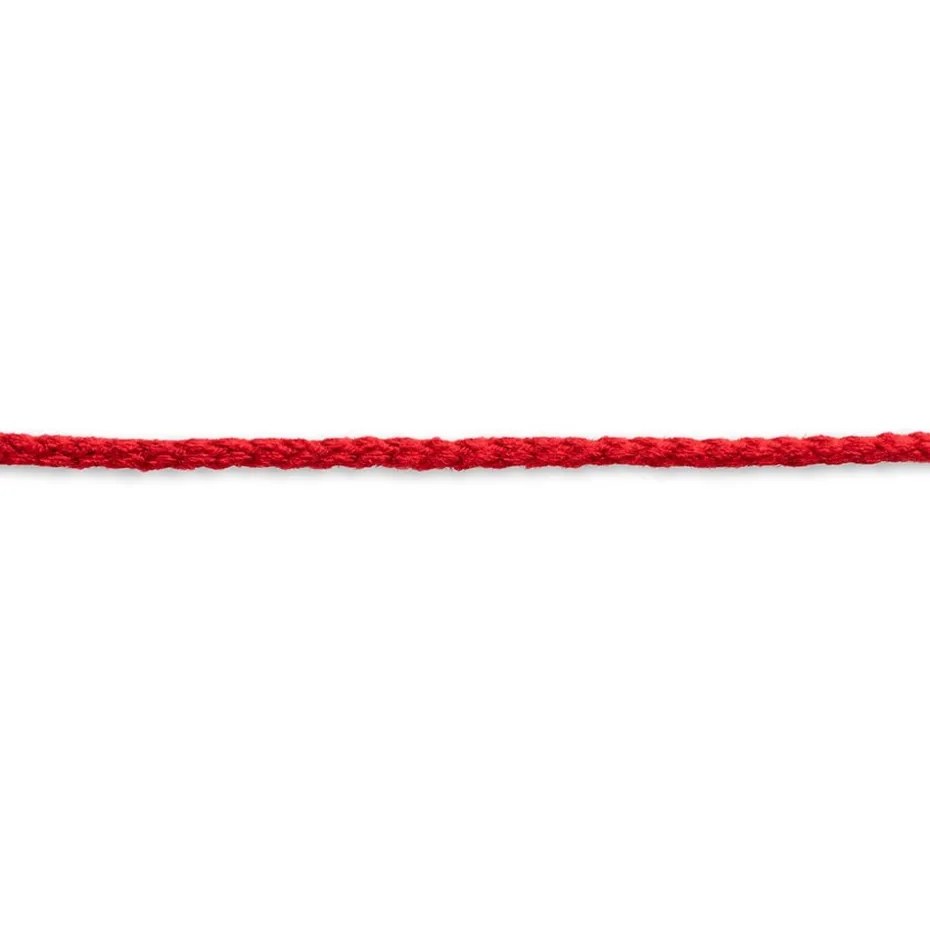 Prym Anorakksnor 4mm 3 meter – Rød