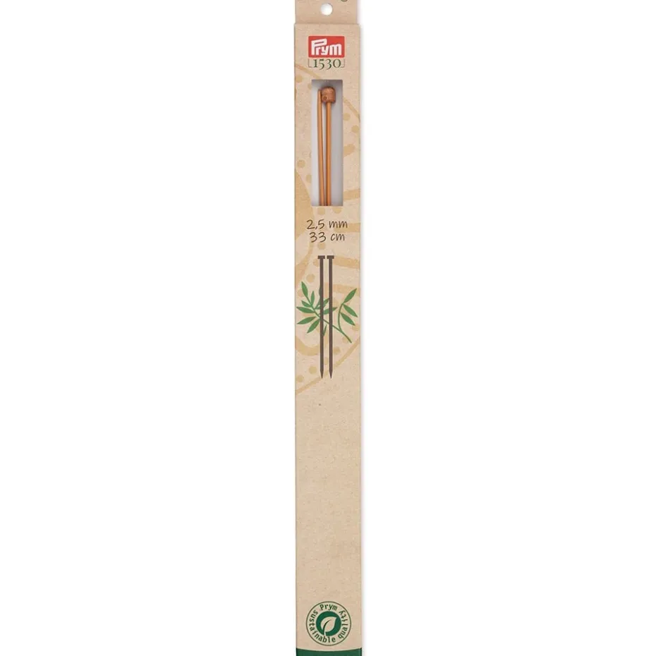 Prym 1530 Bambus Parpinne 2stk -2,5 – 33cm