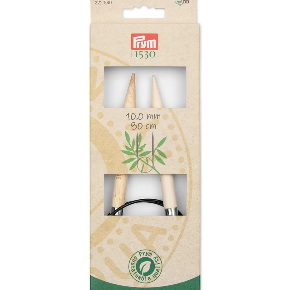 Prym 1530 Bambus Rundpinne – 10,0 – 80cm