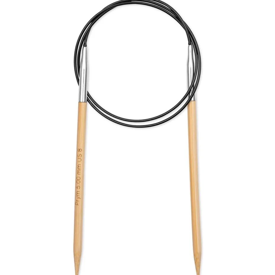 Prym 1530 Bambus Rundpinne – 5,0 – 80cm