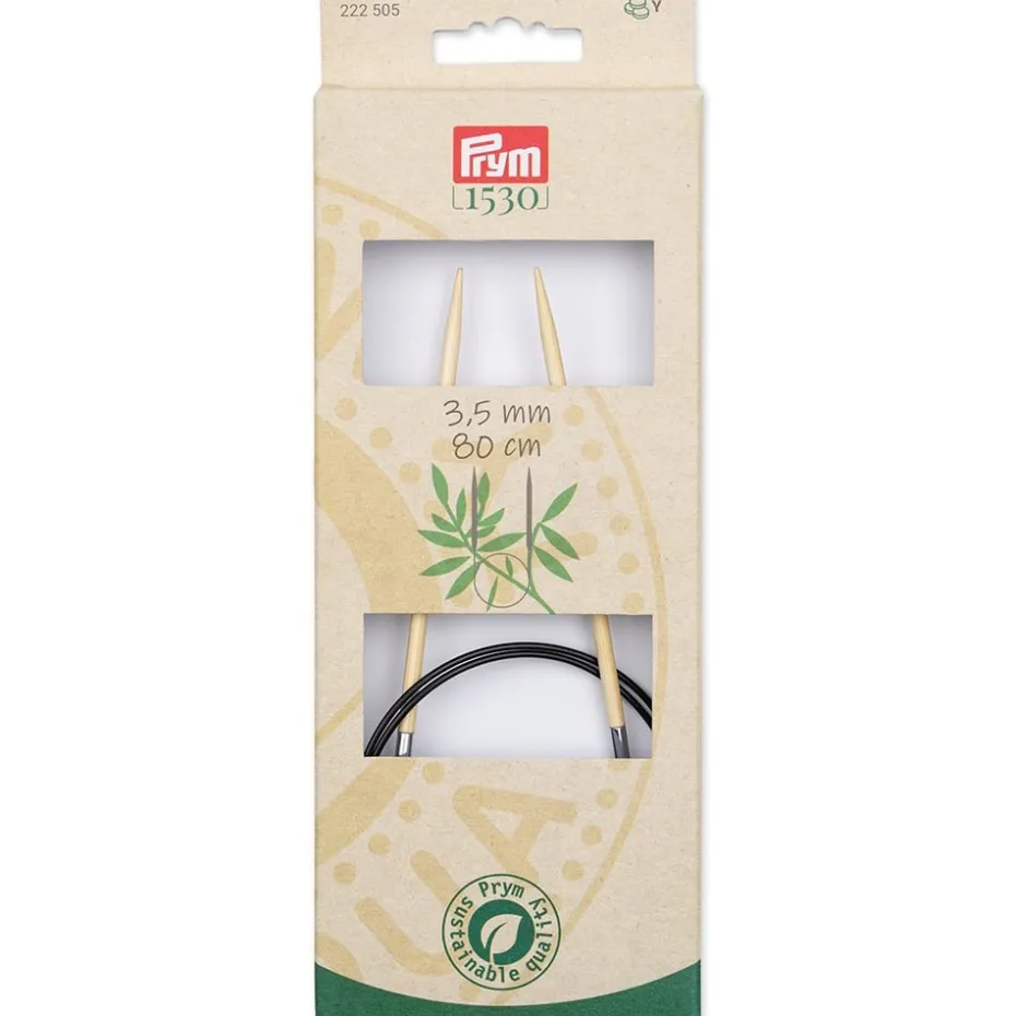 Prym 1530 Bambus Rundpinne – 3,5 – 80cm