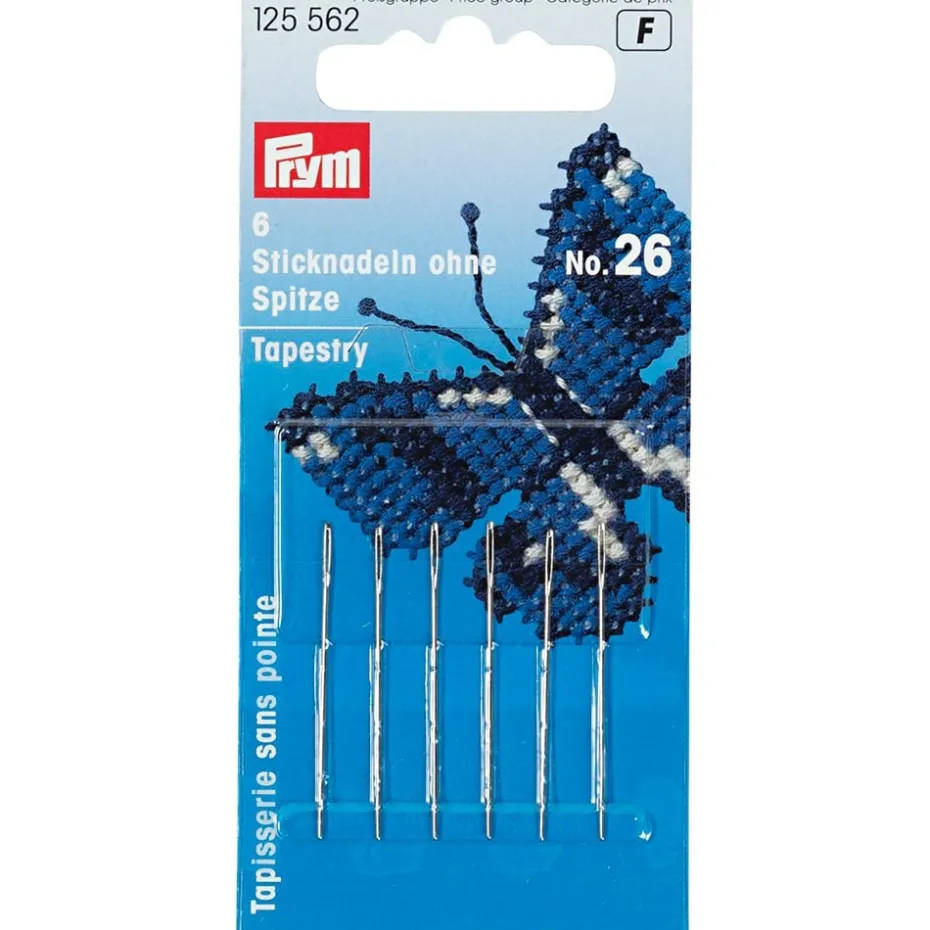 Prym Broderinåler Butt 6stk – No.26