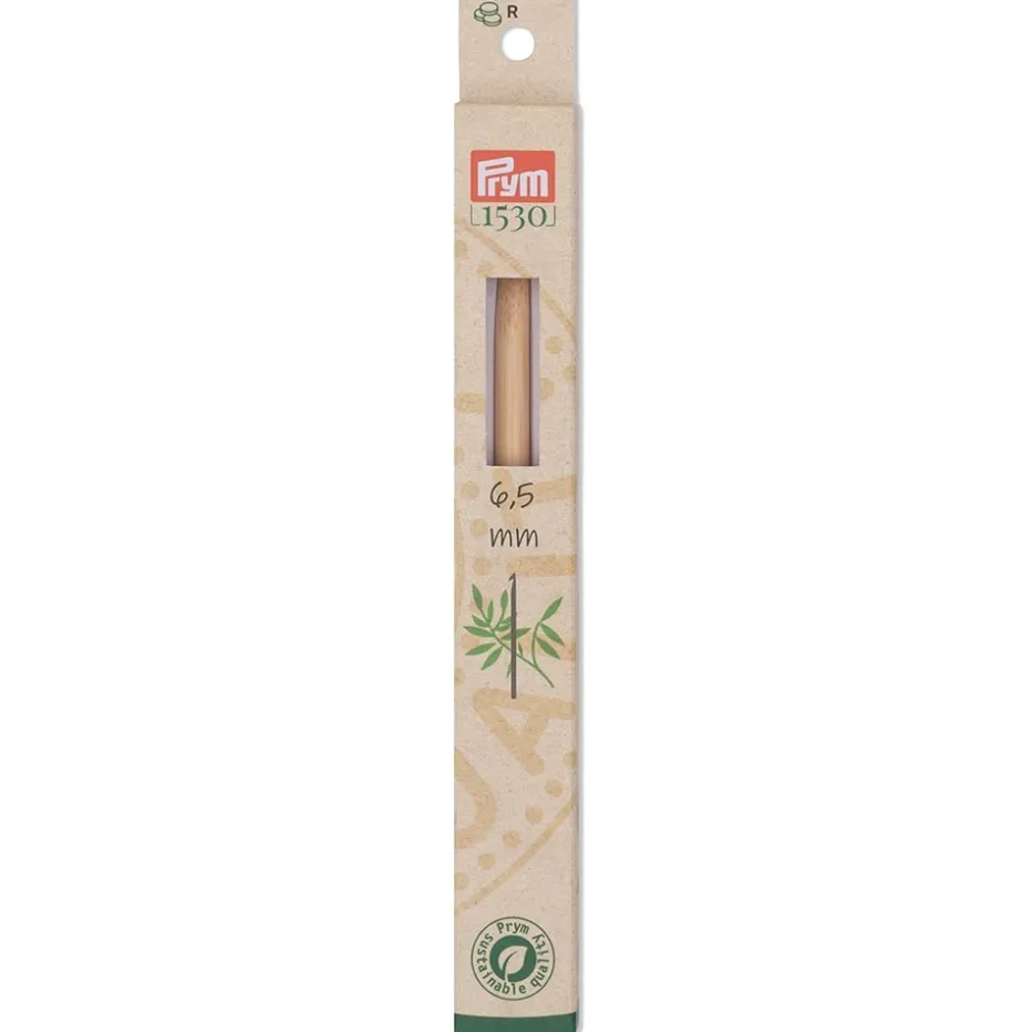 Prym 1530 Heklenål Bambus for ull – 6,5-15cm