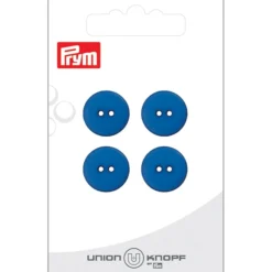 Prym Knapper 28450 – 2-hull 15mm 663 Blå – 4stk