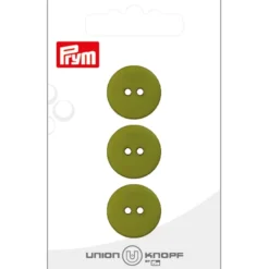 Prym Knapper 28450 – 2-hull 18mm 34 Lys oliven – 3stk