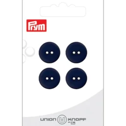 Prym Knapper 28450 – 2-hull 15mm 681 Mørk blå – 4stk