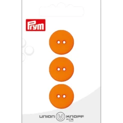 Prym Knapper 28450 – 2-hull 18mm 422 Oransje – 3stk