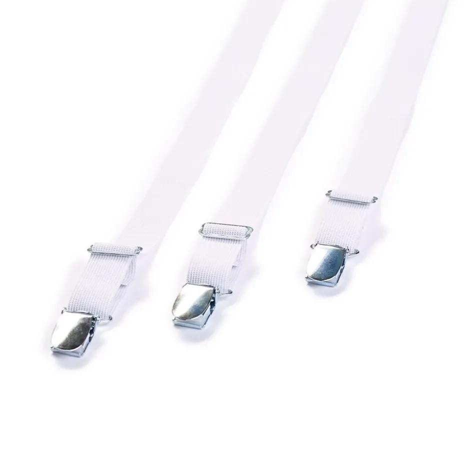 Prym laken elastik 18mm 3stk – Hvit