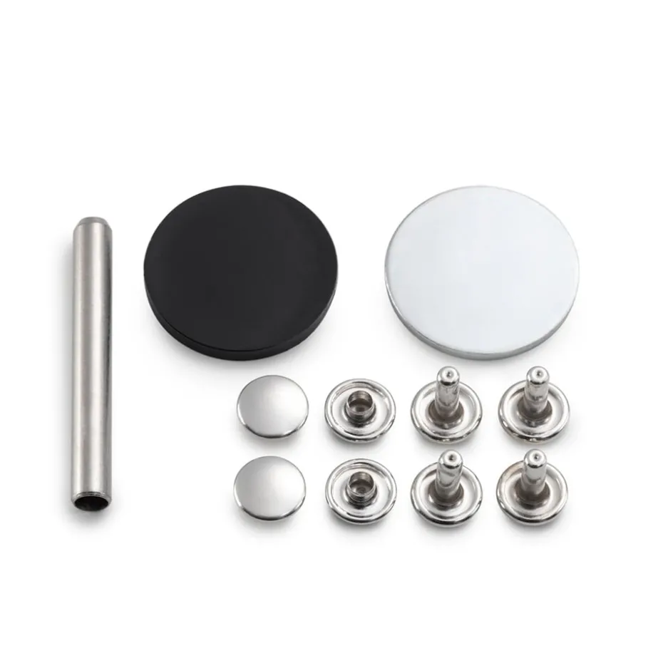 Prym Nagler rørformet 9mm – 15stk – Messing / Sølv