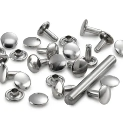 Prym Nagler rørformet 9mm – 15stk – Messing / Sølv