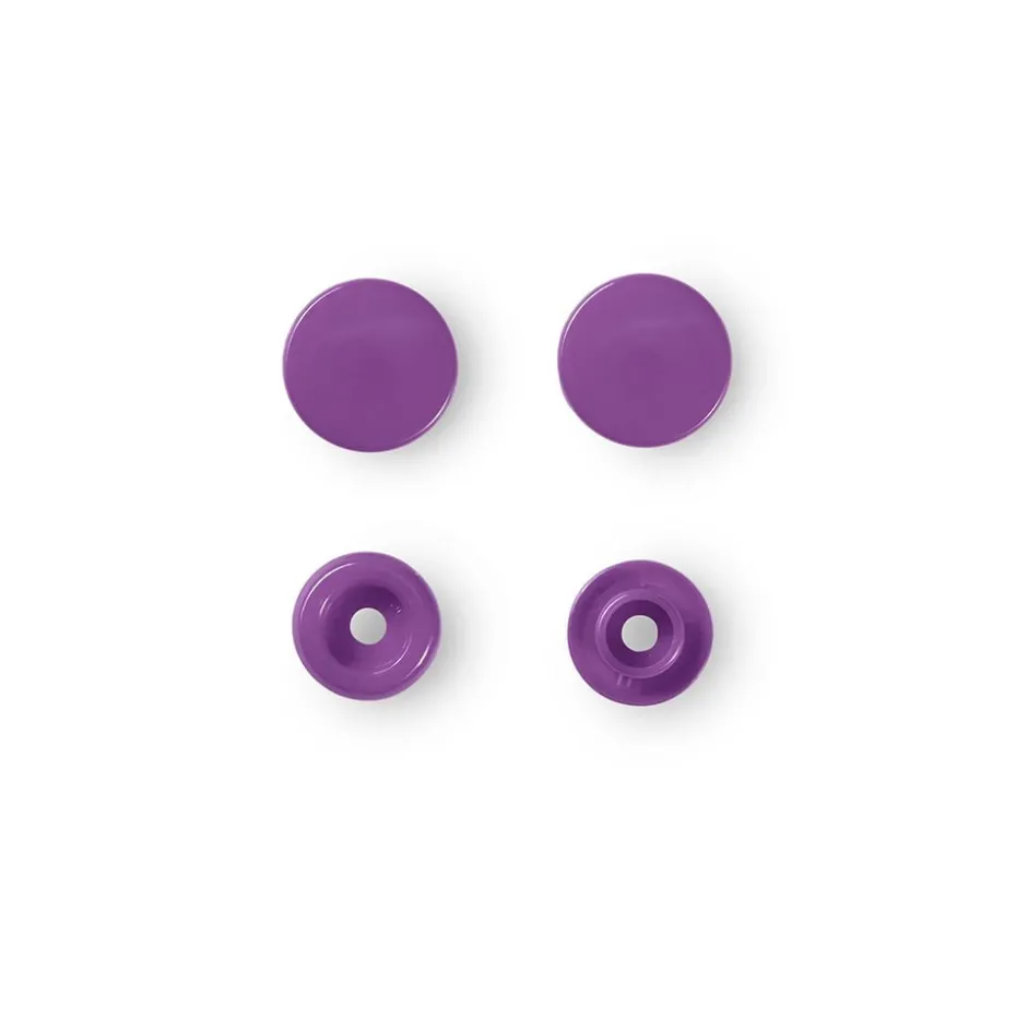 Prym Non-sew Color Snaps – Ø12.4 – Lilla