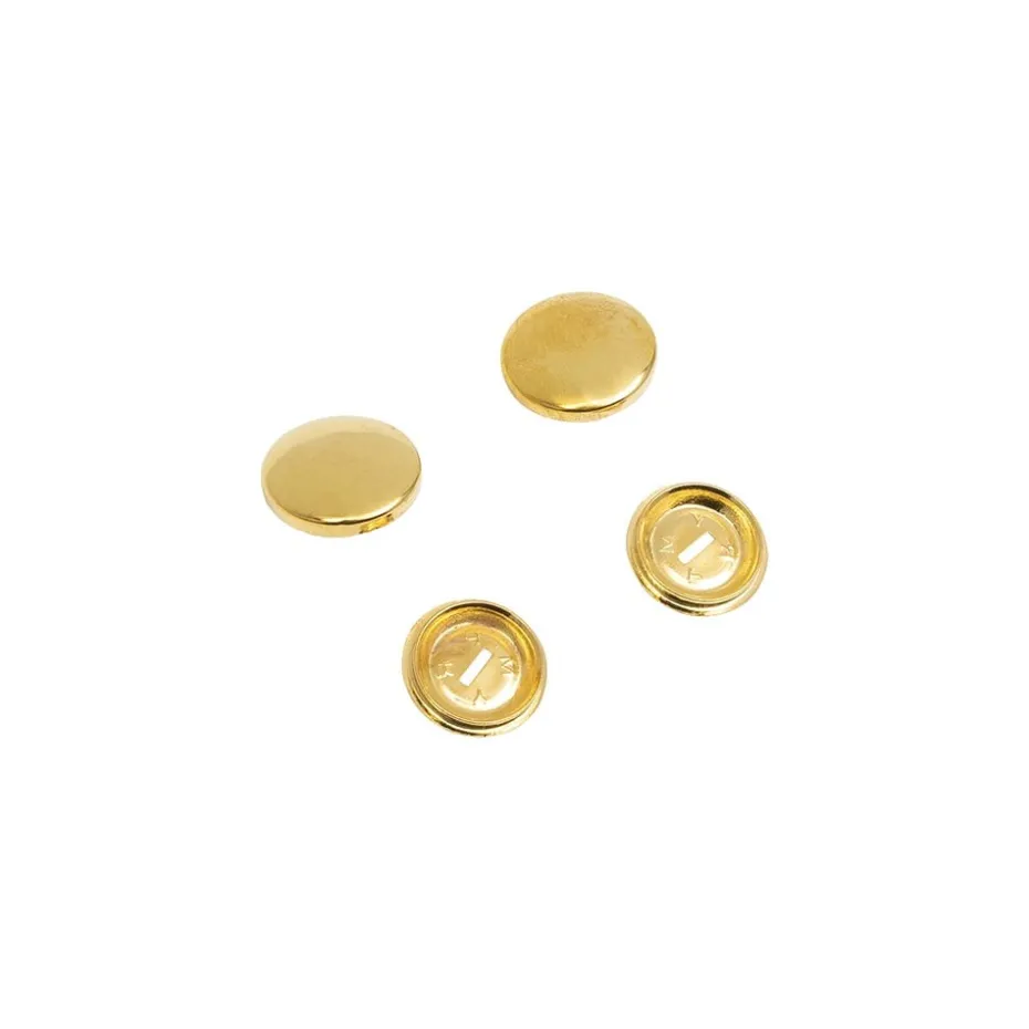 Prym Overtrekkbare knapper 19mm 5stk – Gull