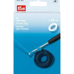 Prym Plastringer 26mm 96stk – Hvite flat