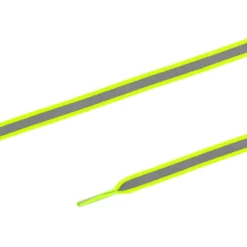 Prym Reflex Skolisse Flat 8mm – 90cm – Gul/sølvfarget