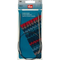 Prym Rundpinne Alu Pearl Grey – 3,0 – 60cm