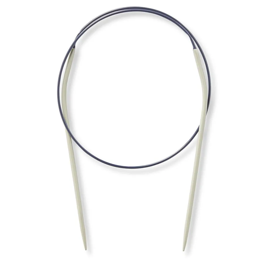 Prym Rundpinne Alu Pearl Grey – 2,5 – 50cm