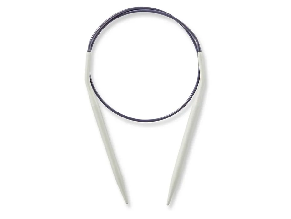 Prym Rundpinne Alu Pearl Grey – 5,0 – 50cm