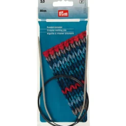 Prym Rundpinne Alu Pearl Grey – 3,0 – 80cm