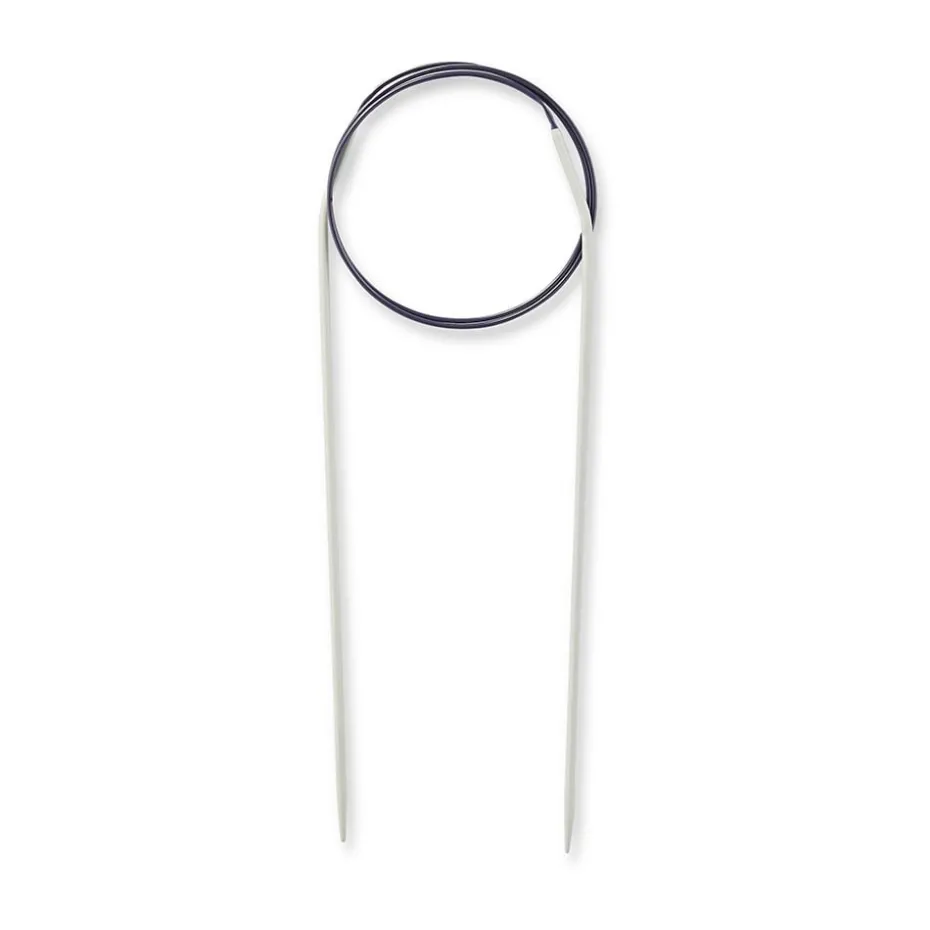 Prym Rundpinne Alu Pearl Grey – 2,0 – 60cm
