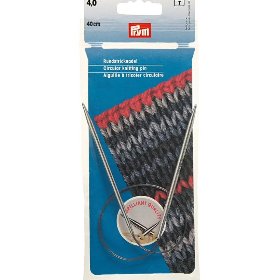 Prym Rundpinne Messing – 4,0 – 40cm