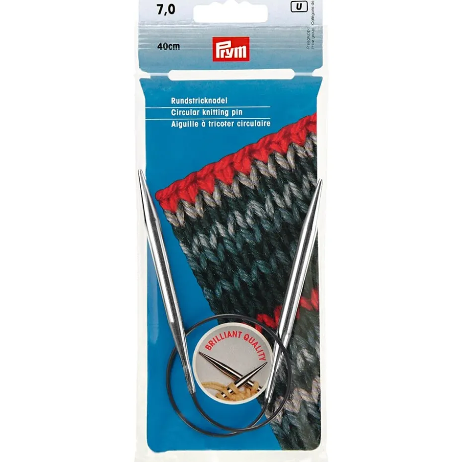 Prym Rundpinne Messing – 7,0 – 40cm