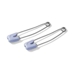 Prym Sikkerhetsnåler Baby 55mm 4stk – Lys blå