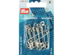 Prym Sikkerhetsnåler 38mm – Sølv – 12stk