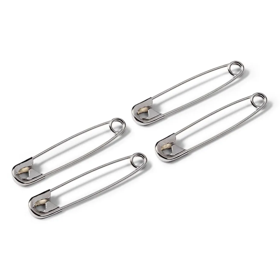 Prym Sikkerhetsnåler 34mm – Sølv – 16stk