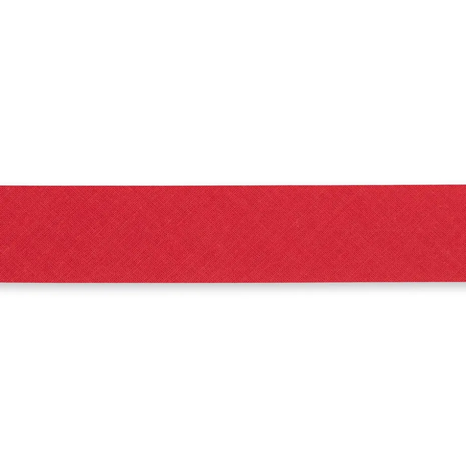 Prym Skråbånd Bomull 60/30mm 30m – Rød