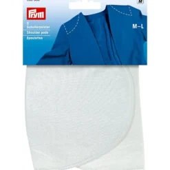 Prym Skulderpute M-L – Hvit – 2stk u/feste