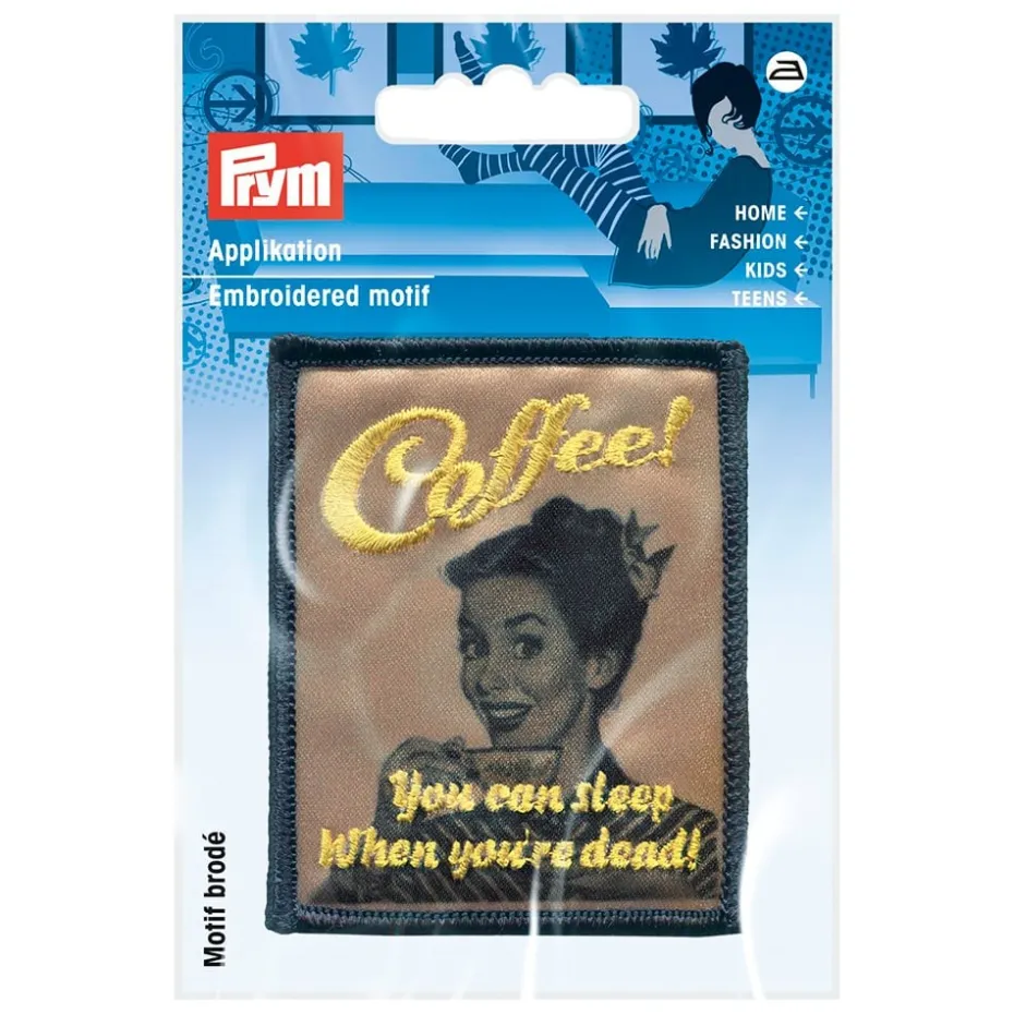 Prym Strykemerke – Retro COFFEE nougat/yellow
