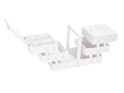 Prym Syskrin i tre L – 450x230x280mm – Hvit
