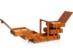 Prym Syskrin i tre L – 450x280x230mm – Mørkt tre