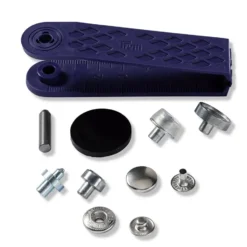 Prym Trykknapper Anorak 12mm – 10stk – Sølv