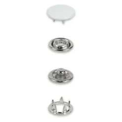 Prym Trykknapper Jersey 12mm – 20stk – Hvit