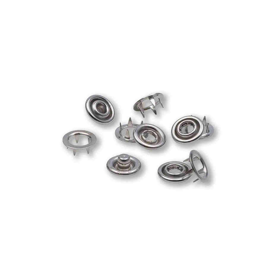 Prym Trykknapper Jersey 10mm – 20stk – Sølv