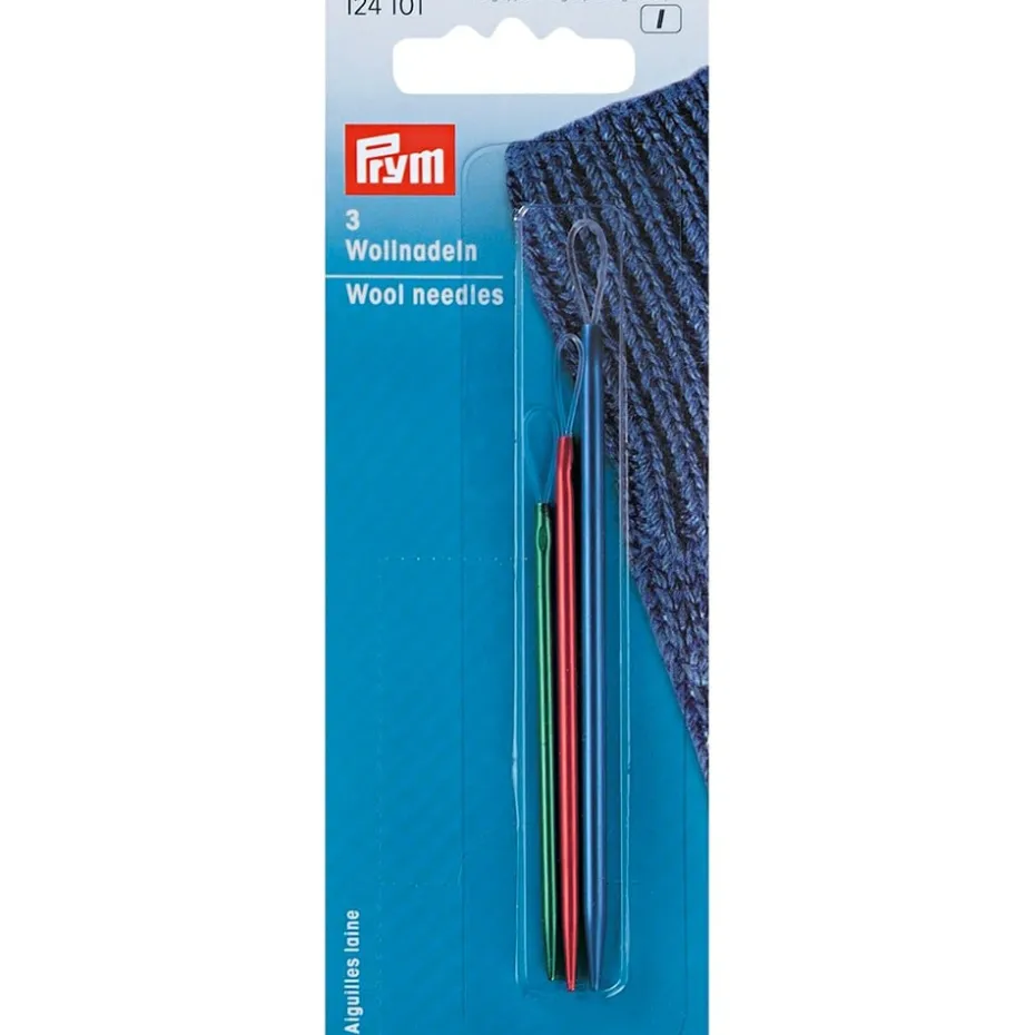 Prym Ullnåler aluminium – 3stk