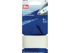 Prym Vlieselin Sømfix Oppleggingsbånd 30mm 5m – Hvit