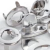 Prym Vrilås Turn Clasps 33mm – 4stk – Sølv