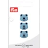 Prym Øyeknapper 453574 – 15mm BAMSE 64 Lys blå – 3stk